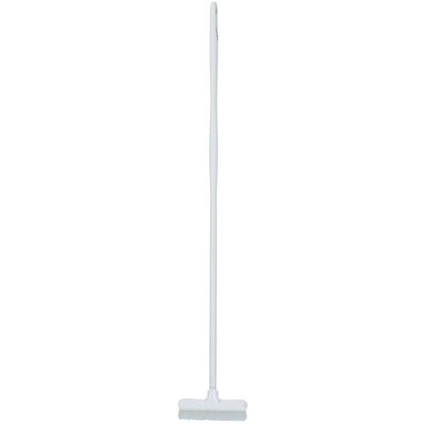 Manico In Resina 1m45 E Spazzolone Duro Haccp-bianco-manutan - Manutan-image