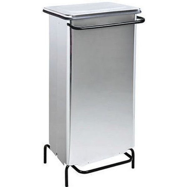 Medial - Contenitore Statico A Pedale Acciaio Inox Aisi 430 Brillante 110 L-image