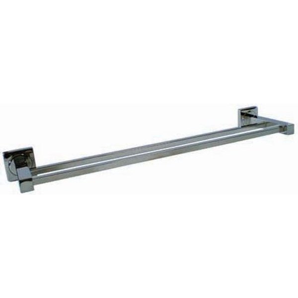 Medial - Porta Asciugamani 2 Barre Acciaio Inox Aisi 304-image