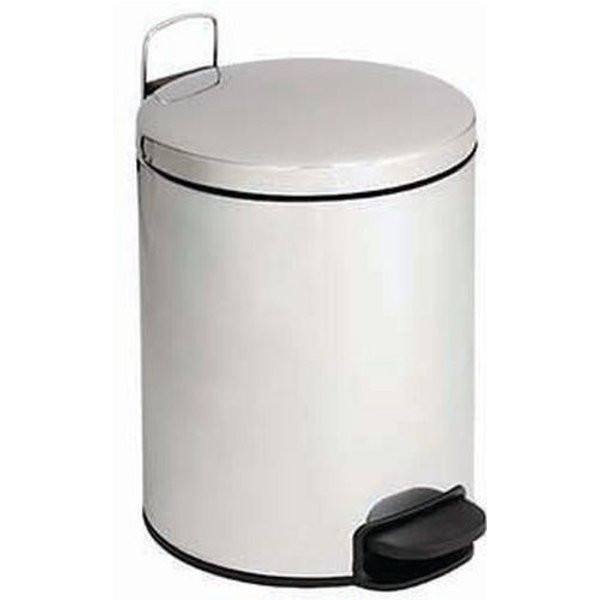 Medial - Pattumiera A Pedale Con Coperchio A Chiusura Silenziosa Acciaio Inox Aisi 430 Brillante 3 L-image