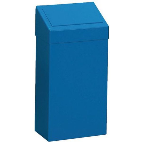 Kovona - Pattumiera In Metallo - 50 L Blu-image