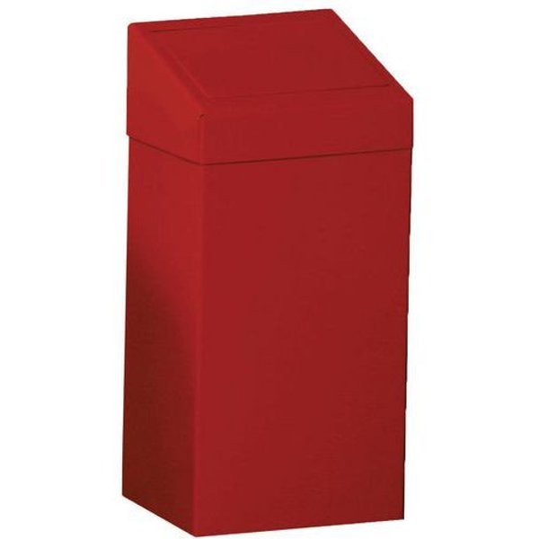 Kovona - Pattumiera Di Metallo 50 L Rosso-image