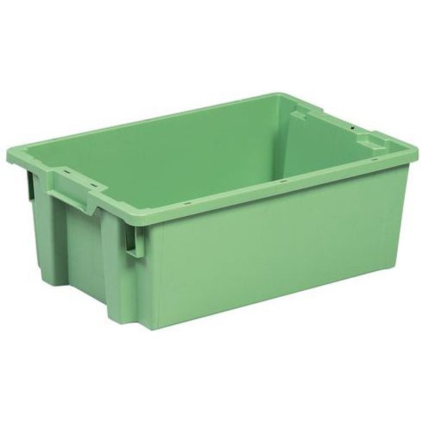 Schoeller Allibert - Contenitore Impilabile Incastrabile Verde 50 L-image