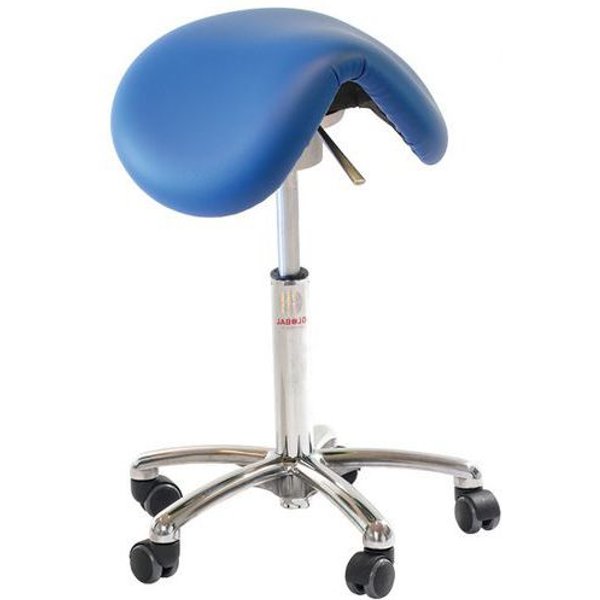 Sedia Dalton Flexmatic-Similpelle-Media-Blu,-image
