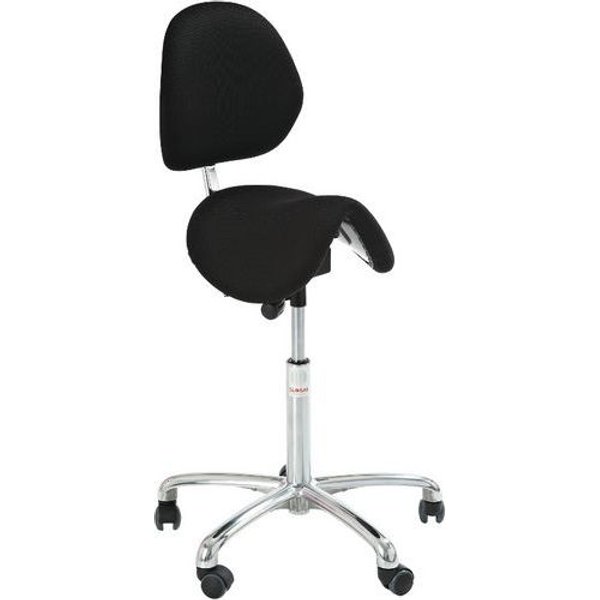 Sedia Dalton Euromatic-Tessuto 3D-Media-Nero,-image