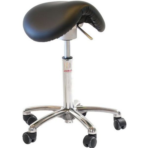 Sedia Mini Flexmatic-Similpelle-Bassa-Nero,-image