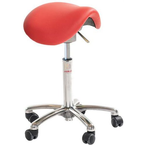 Sedia Mini Flexmatic-Similpelle-Alta-Rosso,-image