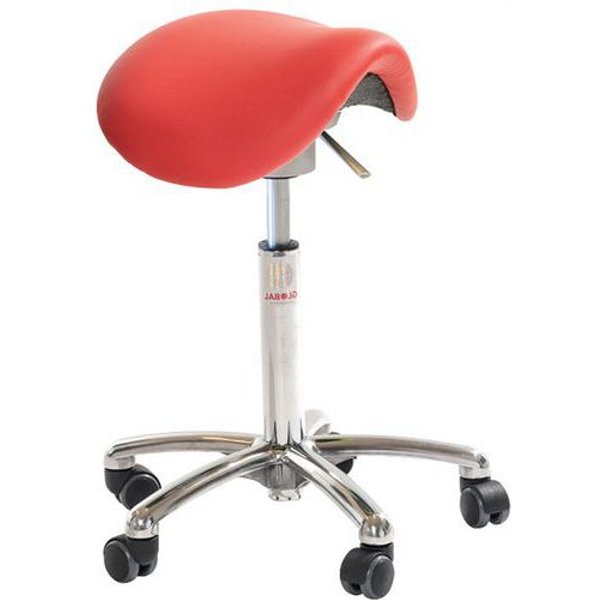 Sedia Mini Flexmatic-Similpelle-Media-Rosso,-image