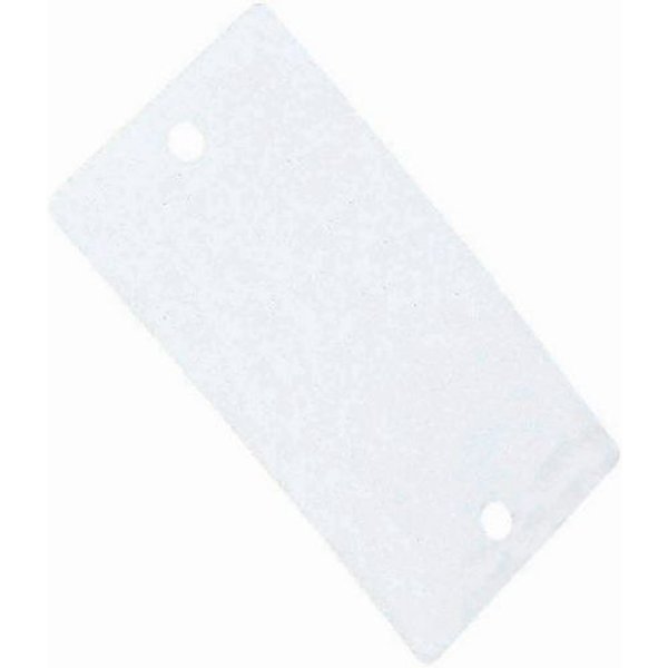 Lotto di 1000 Etichetta In Plastica 2 Fori 120 X 70 Mm-image