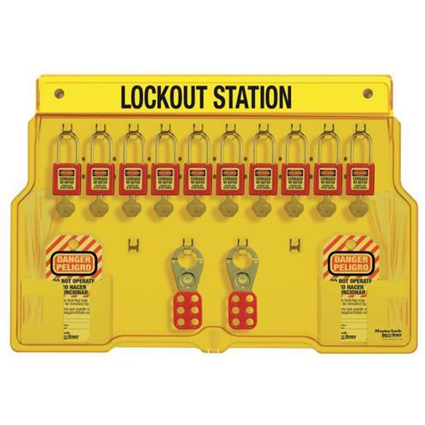 Master Lock - Lockout Station Postazione Iso Lamento 4 Lucch Etti-image