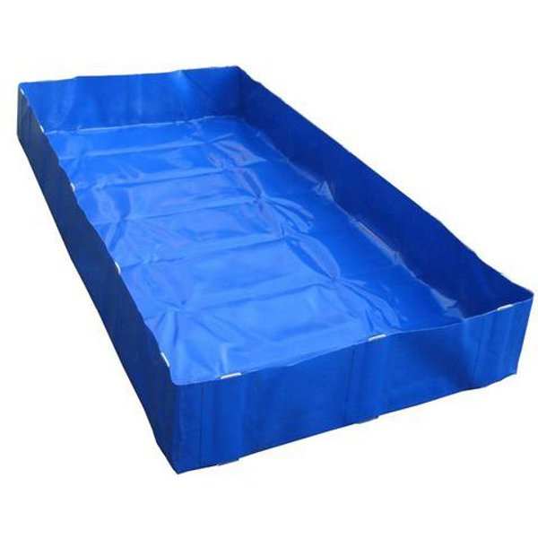 Cemo - Vasca Di Raccolta Morbida In Pvc Rinforzato-capacità 500l-image