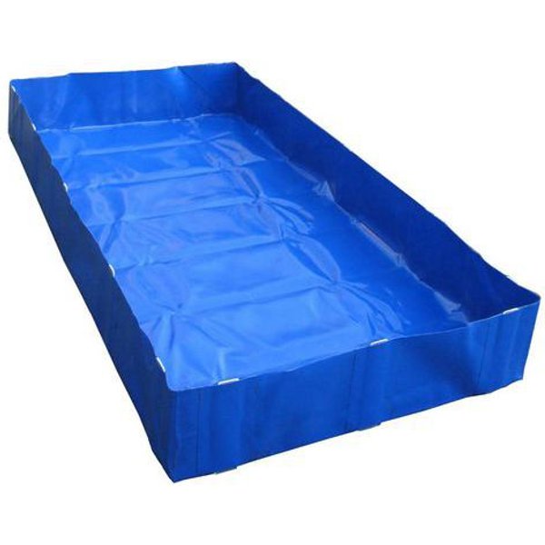 Cemo - Vasca Di Raccolta Morbida In Pvc Rinforzato-capacità 1000l-image