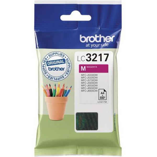 Brother - Inchiostro Brother Lc-3217m - Magenta - Capacità Standard-image