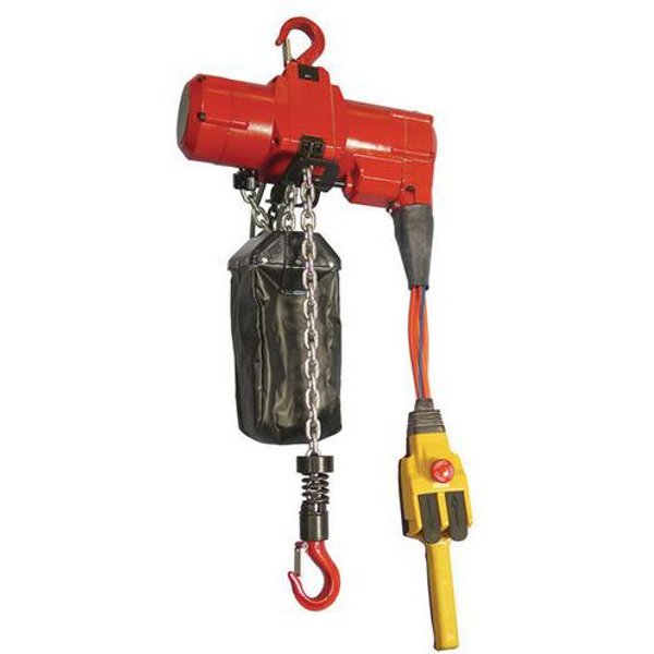 Hadef - Paranco Pneumatico Fisso A Gancio - 2 Bracci - Portata 990 Kg-image