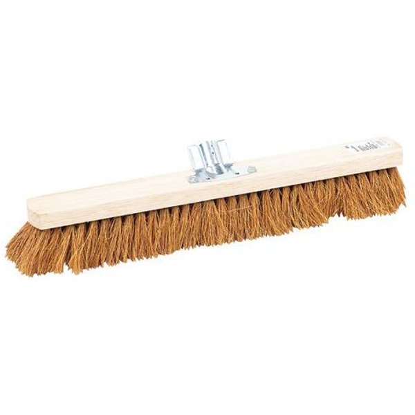 Scopa 60Cm Fibra Di Cocco Supporto In Legno-Manutan Expert,-image