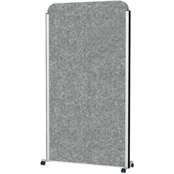 Maul - Separatore Scrivania Fonoassorb Cocoon 100x180 Grigio-maul-image