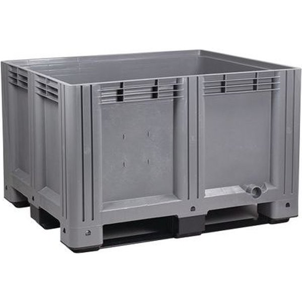Cassa-Pallet Impilabile - Pareti Piene - Su Piedi,-image