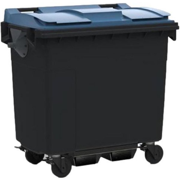 Sulo - Cassonetto 770l Coperchio Blu Passag Forca+ri Nforzo Fondo-image