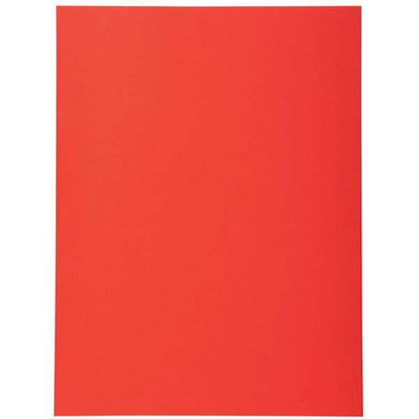 Confezione Da 50 Cartellette Forever 170, 100% Riciclate 24 X 32 Cm Rosso,-image
