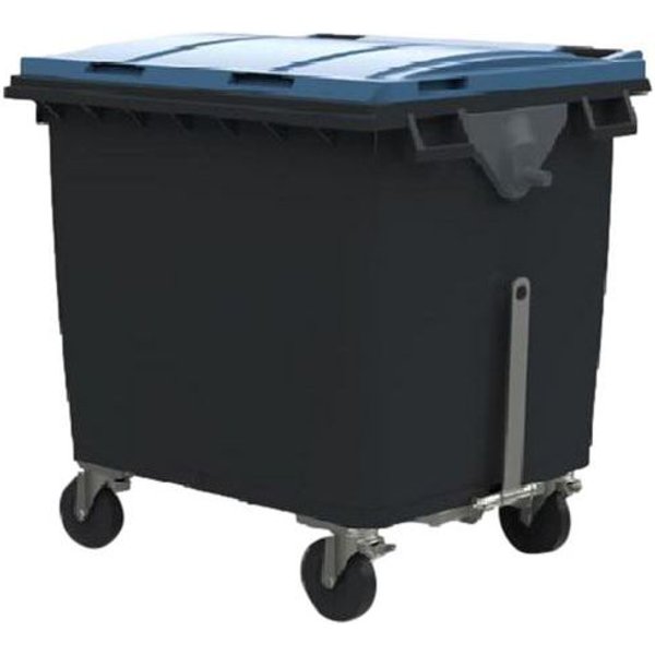 Sulo - Cassonetto 1000l Coperch Blu T Imone D'attacco +rinforzo Fon-image