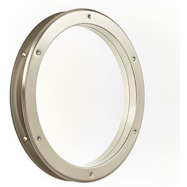 Mottez - Oblò Per Porta In Met Rotondo Nichelato Opaco-mod Piccolo-image