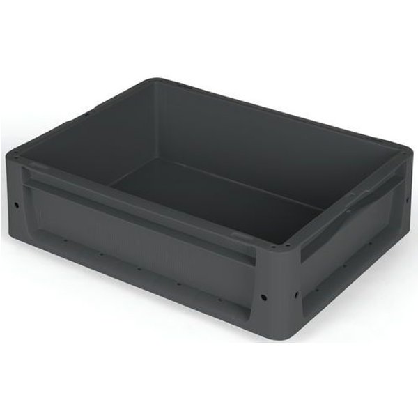 Contenitore Nero Riciclato 400x400 10l - Gamma-wopla - Manutan-image