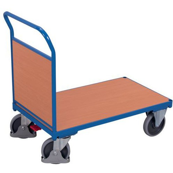 Carrello Con Sponda In Legno - 1125X600X1015 Mm - Portata 500 Kg,-image