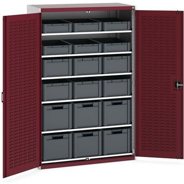Bott - Contenitore Con Vassoi - 2000x1300mm - Rosso-image