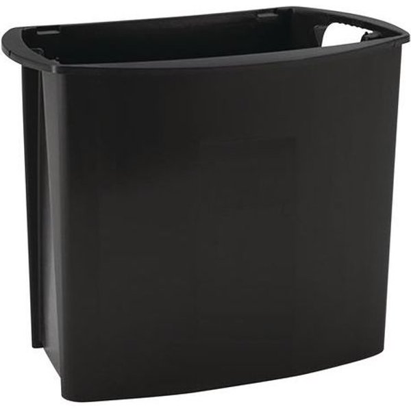 Cestino Per I Rifiuti Design Colore:nero : - Manutan-image
