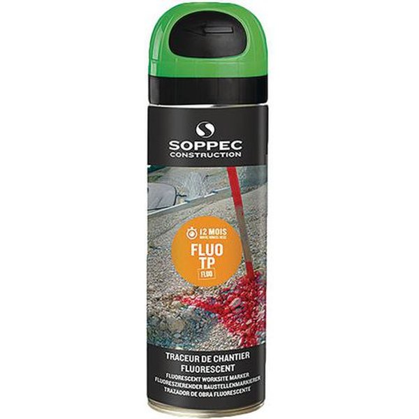 Tracciatore Da Cantiere Premium - Fluo Tp Verde - Soppec,-image