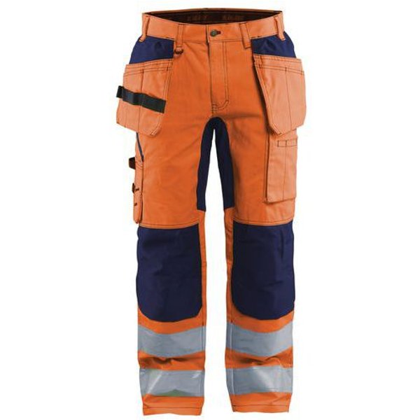 Blaklader - Pantaloni Da Artigiano Elasticizzati Ad Alta Visibilità 56-image