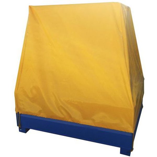 Copertura In Pvc Per Vasca Da 2 Fusti In Acciaio - Manutan-image