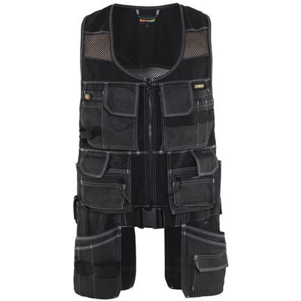Gilet X1900 Nero Multitasche Senza Maniche Xxxl,-image
