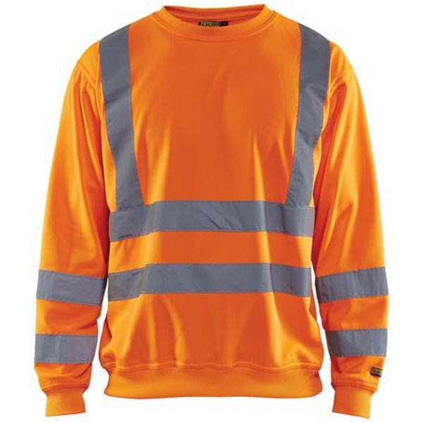 Blaklader - Felpa Arancione Fluorescente Ad Alta Visibilità Xs-image