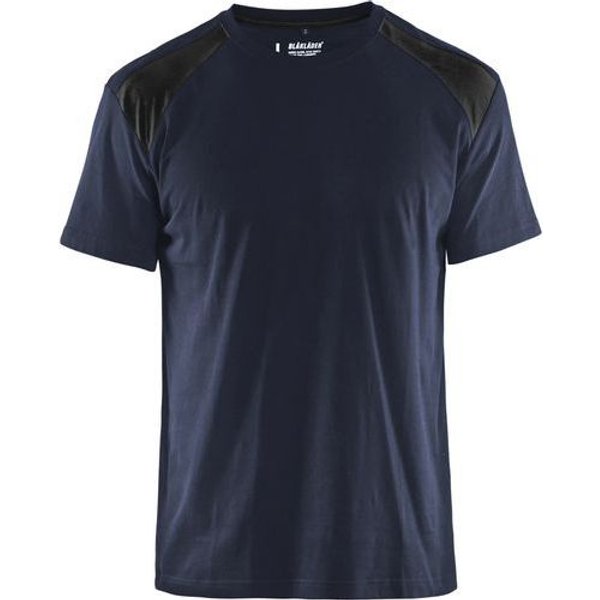 Blaklader - T-shirt Blu Scuro/nero Taglia L-image