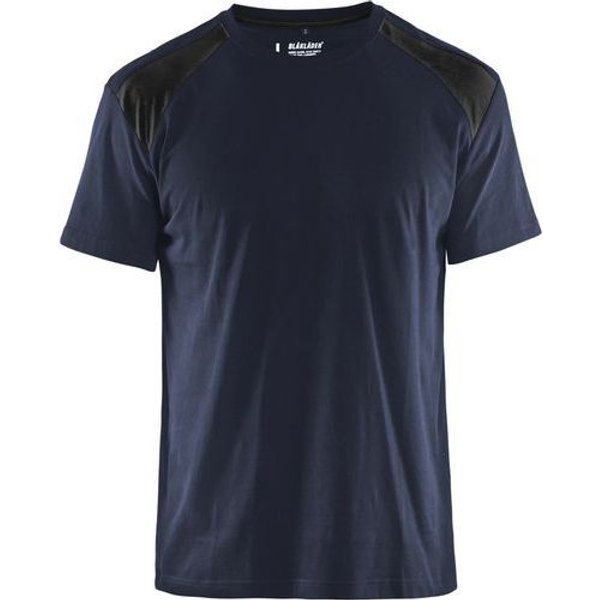 Blaklader - T-shirt Blu Scuro/nero Taglia S-image