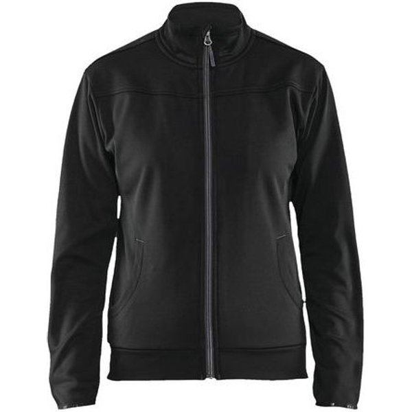 Felpa Con Zip Da Donna Nero/Grigio Scuro Taglia Xs,-image