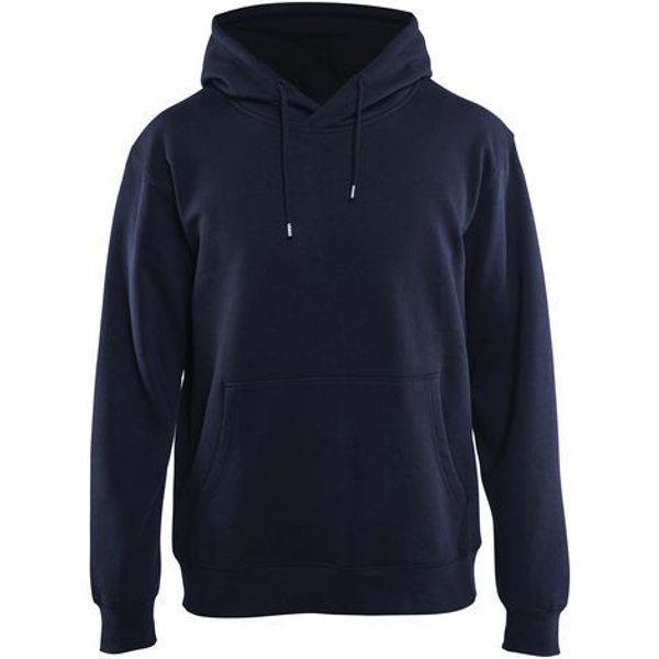 Felpa Con Cappuccio Blu Marina Taglia L,-image