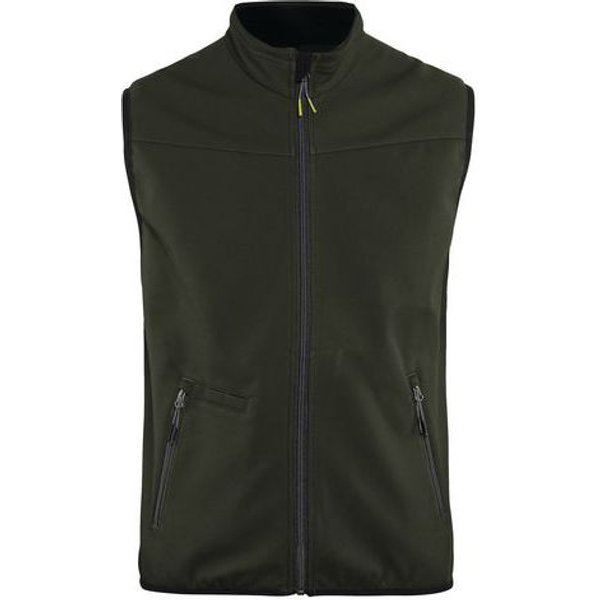 Gilet Senza Maniche Verde Oliva/Nero L,-image