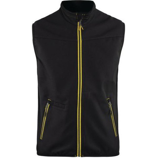 Gilet Senza Maniche Nero/Giallo Fluorescente L,-image