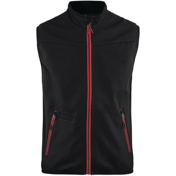 Gilet Nero/Rosso Senza Maniche S,-image