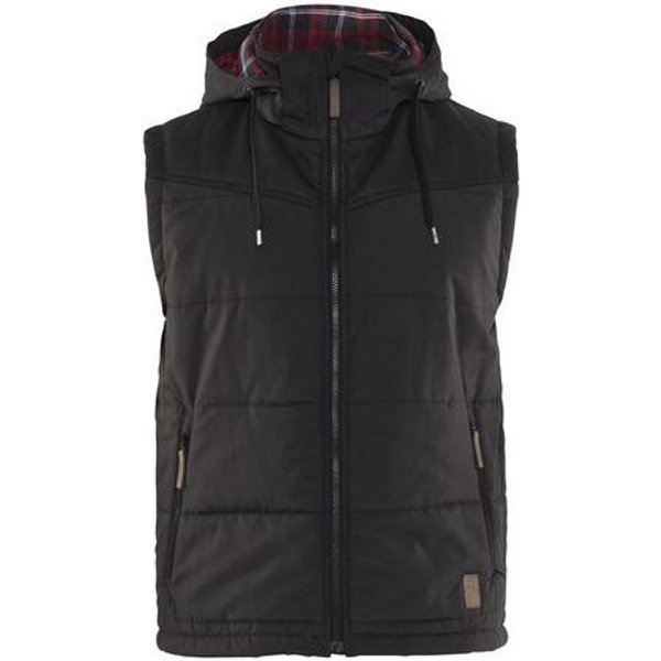 Gilet Senza Maniche Foderato Grigio Scuro Xl,-image