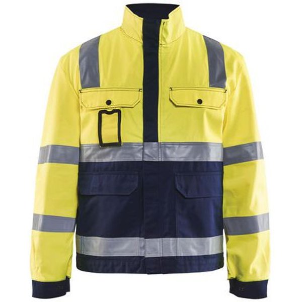 Blaklader - Giacca Ad Alta Visibilità Giallo Fluorescente/navy Xs-image