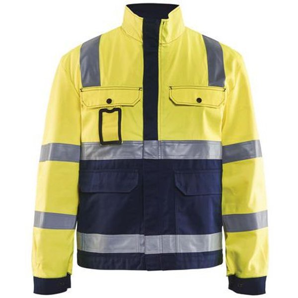 Blaklader - Giacca Ad Alta Visibilità Giallo Fluorescente/navy Xxxl-image