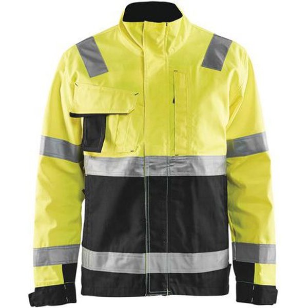 Giacca Ad Alta Visibilità Giallo Fluorescente/Nero Xxxl,-image