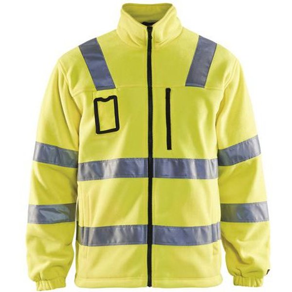 Blaklader - Giacca In Pile Giallo Fluorescente Ad Alta Visibilità L-image