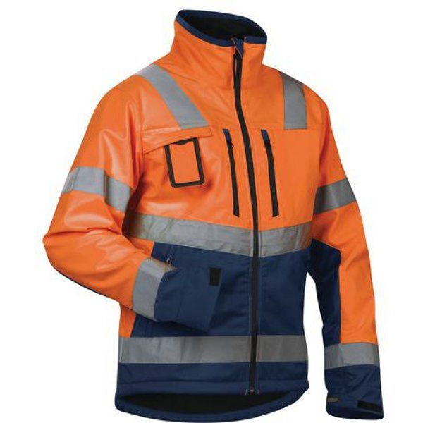 Blaklader - Giacca Softshell Ad Alta Visibilità Xxxl-image