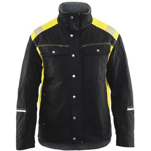 Blaklader - Giacca Invernale Craftsman Nero/giallo Fluorescente Xxxl-image
