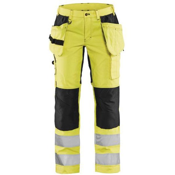 Blaklader - Pantaloni Elasticizzati Da Donna Ad Alta Visibilità 44c-image