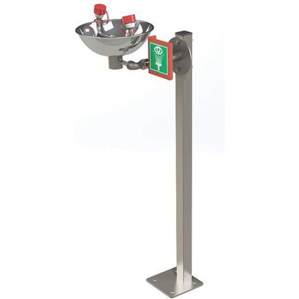 Lavaocchi - Vaschetta Inox Con Pedale,-image